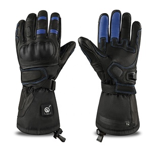 Wholesale Custom Printed Heated Motorcycle <strong>Gloves</strong> Palm Guard Leather Hand <strong>Gloves</strong> For Bike Motorcycle - Product Image 5