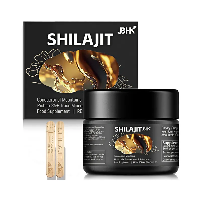 Acide Fulvique de Marque Privée Valeur du Complément Alimentaire Résine Shilajit de l'Himalaya Pur