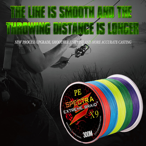 Línea <span class=keywords><strong>de</strong></span> Pesca Trenzada Multifilamento <span class=keywords><strong>de</strong></span> 9 Hilos, 300 Metros, Flotante, <span class=keywords><strong>de</strong></span> Alta Resistencia, para Pesca en Ríos, Lagos, Océanos y Barcos - Product Image 6