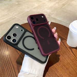 เคสโทรศัพท์แบบด้านเนื้อนุ่ม ป้องกันการกระแทก สำหรับ iPhone 18Pro 17 16 15 Plus Pro Max รองรับการชาร์จไร้สายแบบแม่เหล็ก - Product Image 6