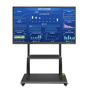 2023 KH haute définition 4K Interact écran plat 55 65 75 pouces tableau blanc intelligent tableau interactif pour conférence scolaire