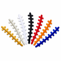 Patchs brodés 3D en relief personnalisés pour vêtements, chapeaux et sacs, sur le thème du football américain universitaire, vente en gros