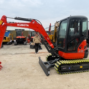   Miniexcavadora U35 Usada, Retroexcavadora Compacta con Cabina, Modelo 2023, Cucharón de 0.1m3 - Product Image 3