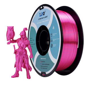 Filamento de Impresión 3D PLA Sedoso de Color Personalizado de Alta Calidad, <span class=keywords><strong>ZIRO</strong></span> Rose Silk SPLA 1.75mm Extruido - Product Image 1