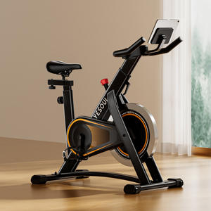 Hoge Kwaliteit 6Kg Vliegwiel Thuis Workout Spin Fietsen Stationaire Indoor Riding Fitness Oefening Spinning Fiets Met Cursussen App - Product Image 1