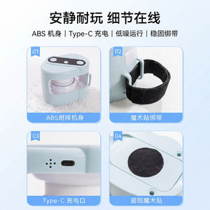 ของเล่นอัจฉริยะเสียงนกไล่แมวอัตโนมัติสำหรับแมวเล่นแบบโต้ตอบสีฟ้า - Product Image 5