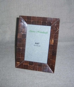 Marco de Fotos con Incrustaciones de Hueso Pulido Hecho a Mano con Estilo Amoroso, Idea de Regalo Única y Personalizada, Decoración de la India - Product Image 3