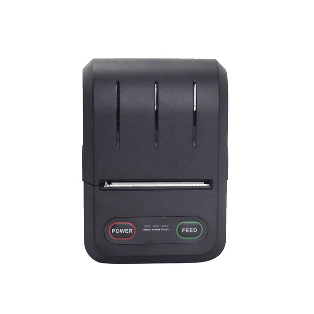 New Design Mini Mobile 58mm Type-C Thermal Receipt Printer with for 2000mAh Battery 1-Year Warranty QR Code Reader Stock