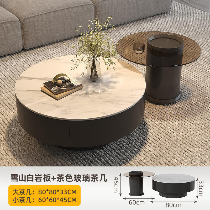 Vaso de té blanco Black Snow Mountain [8060]