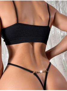 Женские кружевные стринги - Product Image 5