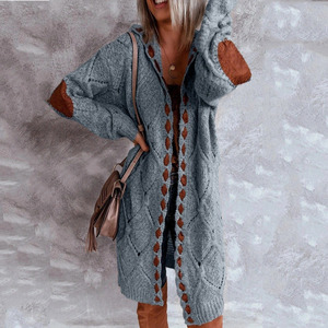 Suéter Nuevo para Mujer, Otoño Invierno, Sudadera Holgada de Moda, Cárdigan de Manga Larga, Suéter, Abrigo, Ropa de Abrigo de Invierno, Abrigo de Moda - Product Image 2