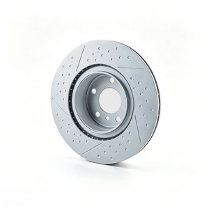Drilled Vented <b>Brake</b> <b>Disc</b> For BMW F20 F30 F32 Rear Replacement Part New OE 34206797598 - Product Image 2