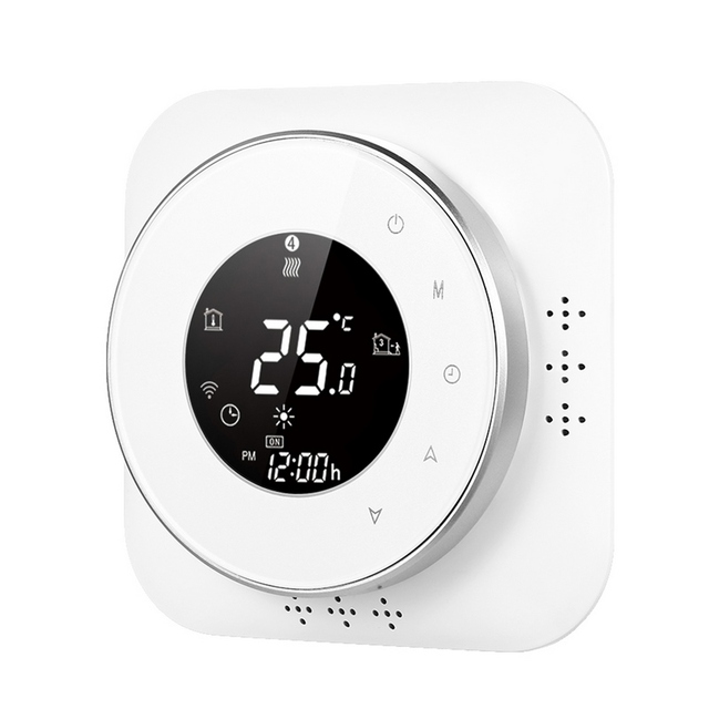 95-240V Wi-Fi Smart Thermostat 5+1+1 Six Periods Programmable Thermostat Voice Boiler Heating Thermoregulator Compatible
