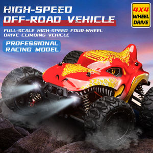 Voiture RC haute vitesse à l'échelle 1:16, 35 km/h, 4 roues motrices, 2,4 G, contrôle 80 m, batterie Li-ion 7,4 V, véhicule tout-terrain jouet - Product Image 2