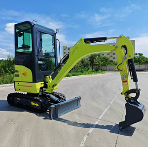 شحن مجاني حفار صغير Micro بوزن 1.8 طن وبقوة 1800 كجم بمحرك EPA مع كابينة - Product Image 5