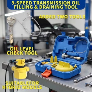 Outil spécial de remplissage et de vidange d'huile de transmission métallique pour Mercedes Benz 725.0 <span class=keywords><strong>9</strong></span> vitesses 9G <span class=keywords><strong>Tronic</strong></span> - Product Image 2