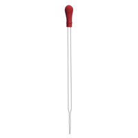 Pipette Pasteur en verre Burette 0.5ml 1ml 2ml 3ml 5ml 10ml Pipette de transfert en verre avec ampoule en caoutchouc