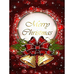 Venta <span class=keywords><strong>de</strong></span> vacaciones diamante pintura Feliz <span class=keywords><strong>Navidad</strong></span> campanas 30*40cm imagen 5d diamante arte Kit pintura al por mayor - Product Image 1