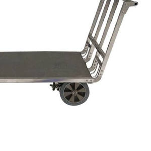 รถเข็นสัมภาระแบบล้อเงียบสำหรับสนามบินมีเบรกมือเพื่อความปลอดภัยรถเข็นสนามบิน - Product Image 4