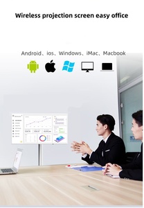 <b>Portable</b> 21.5inches HD Live Monitor Multi-Functional Real-Time Interactive Lightweight Screen White Cabinet 21.5inches HD Live M - Product Image 4