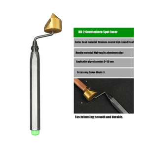 Outil de débavurage et de finition HD-1/2 – Lame haute performance pour chanfreinage de trous intérieurs et finition de tuyaux en cuivre - Product Image 6