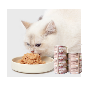 أفضل بيع جودة مكملات غذائية لحمة حقيقية سمك موس الحيوانات الأليفة الطعام المعلب للكلاب والقطط - Product Image 6