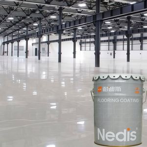 High-Performance Epoxy Resin Floor <b>Paint</b> Easy Application Liquid with Inclusive Brush and Primer for All Categories of Floors - Product Image 5