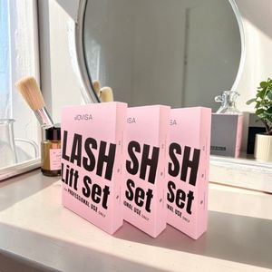 Kit de rehaussement de cils JOVISA pour partenaires régionaux, avec formule crème et liquide sans odeur à la kératine, pour tous types de cils, pour des cils naturellement recourbés - Product Image 1