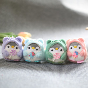 Kawaii Stuffed Animal Toys Penguin <b>Doll</b> Cute Penguin Plush Keychains Toys Mini Stuffed Animals Penguin Keychain Bag Purse Charm - Product Image 4