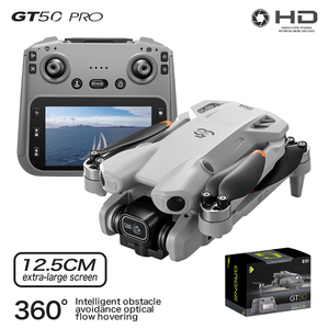 Dron Plegable GT50 sin Escobillas, Pantalla de 4.3 Pulgadas, Cámara 4K, Evitación Inteligente de Obstáculos, Posicionamiento por Flujo Óptico, 20 Minutos de Vuelo, <span class=keywords><strong>RC</strong></span> - Product Image 5