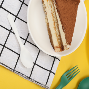 Fine Dining Cafe Dessert Shop Individueller Wrapper Verkostung löffel Kleiner biologisch abbaubarer Einweg löffel - Product Image 4