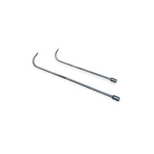 Ilgaz Edition, 2 piezas, 360 °, giratorio, curva única, punta afilada inversa, acero blanco PDR para herramientas, equipo de reparación de carrocería sin pintura - Product Image 2