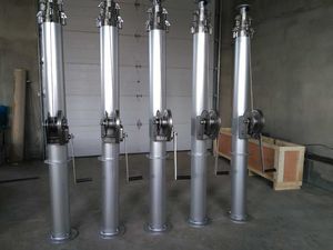 12M 16m Cabrestante Mástil telescópico Vertical Carga útil 25kg 8 Secciones - Product Image 2