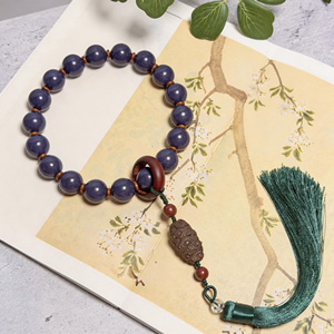 Traditional Chinese Medicine Bracelet Wholesale Guangzhou Model 2 Dunhuang Seven-Color Natural Herbal Ancient Beads Bracelet - Product Image 1