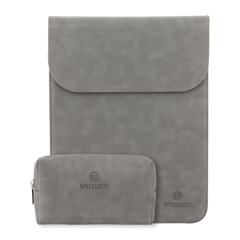 Чехол для ноутбука Macbook Air/Pro 13 13,3 15,4 16 дюймов, из искусственной кожи, портативный защитный чехол для ноутбука