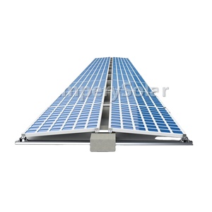 Système de structure solaire au sol avec support réglable adapté à la fixation sur toit - Product Image 3