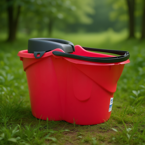 Cubo 15 L Rosso Ovale con Scolapiatti - Product Image 3