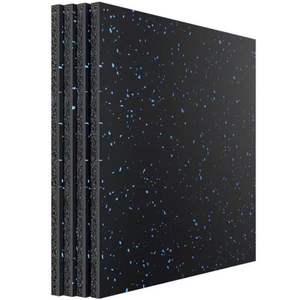 Prix d'usine, <span class=keywords><strong>tapis</strong></span> de sol en caoutchouc pour salle de sport, plaque d'amortissement des vibrations insonorisée pour aire de jeux intérieure, pour le <span class=keywords><strong>fitness</strong></span> et le yoga - Product Image 4