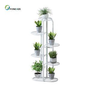 AILICHEN Soporte de exhibición de diseño de dibujos animados minimalista moderno para el hogar y el jardín Balcón Maceta y maceta para guardería - Product Image 5
