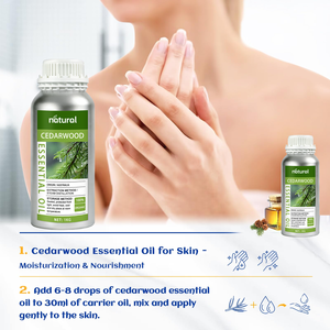 Fabrika Fiyatı Sedir Ağacı Yağı Toptan Satış Ücretsiz Numune Sedir Ağacı Esansiyel Yağı Özel Etiket Saf Doğal Organik Sedir Ağacı Yağı - Product Image 5