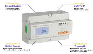 Acrel-Medidor de Facturación de Energía Trifásico, Relé Incorporado para Control de Interruptor, Inalámbrico, 4G,Cat1, 2G, 4GHW, 2G - Product Image 5