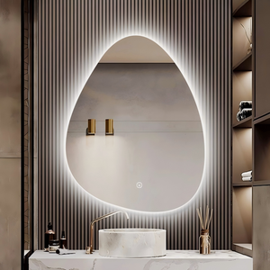 Đặc Biệt Hình Nước Thả Thông Minh Gương LED Màn Hình Cảm Ứng Khách Sạn Phòng Tắm Trang Điểm Gương Với Ánh Sáng Gương Phòng Tắm - Product Image 1