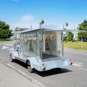 Charrette funéraire à chevaux, chariot électrique pour cercueil en acier, charrette funéraire à chevaux et carrosse funéraire pour cimetière - Product Image 1