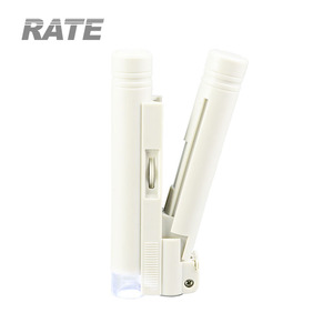 MG10085-1 40倍 80倍 100倍 ミニポケットルーペ、携帯型スケール付きLED顕微鏡 - Product Image 2