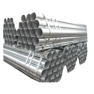 ASTM A53 Stock Available galvanized pipe gi diameter 110mm Standard Sizes light weight galvanized steel pipe