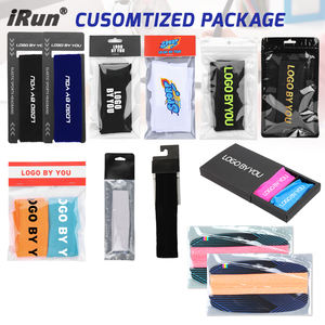 Diadema Deportiva <span class=keywords><strong>IRun</strong></span> con Logotipo Personalizado, Absorbente de Humedad, Elástica, de Secado Rápido, Tejido de Alta Elasticidad para Gimnasio y Actividades al Aire Libre - Product Image 5