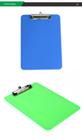 Porte-documents en plastique PP format A4 Kasbo avec porte-stylo