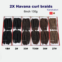 Extensions de cheveux au crochet Kanekalon Meche Angel Havana Curls, tresses Havana Curls pour femmes