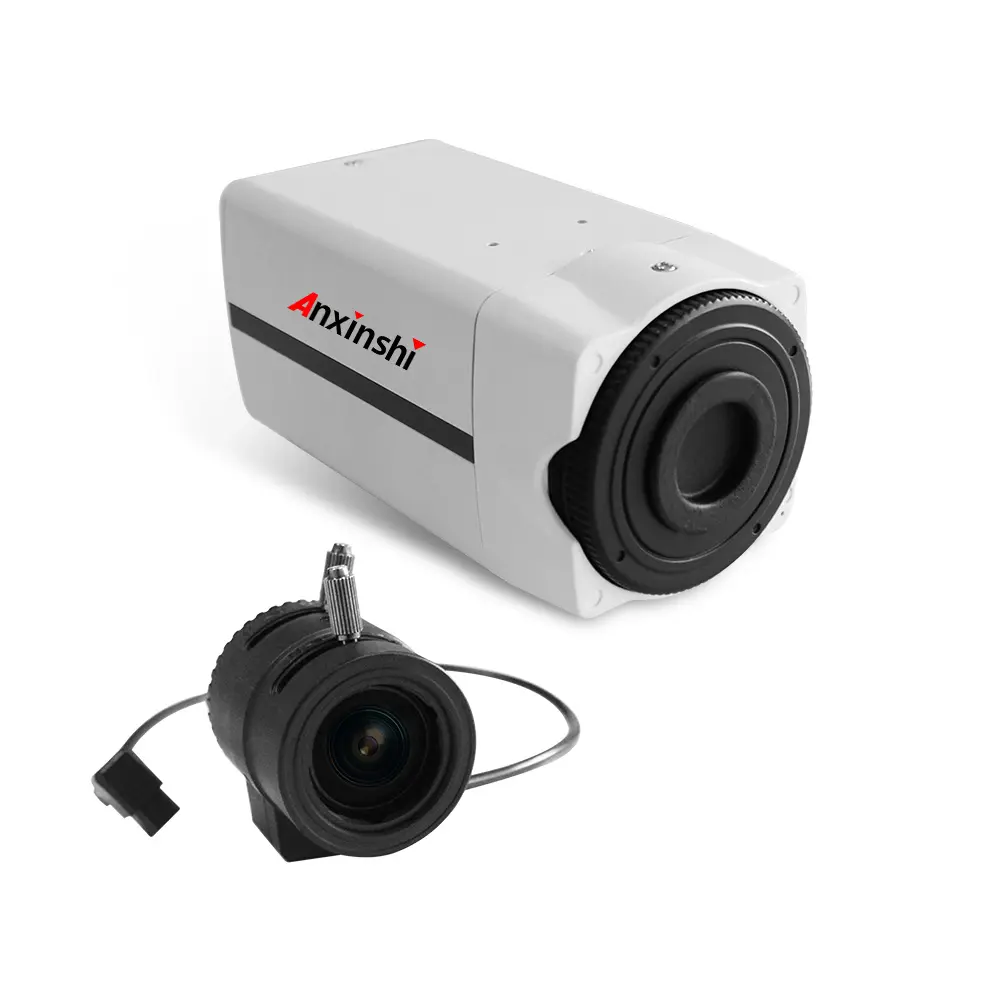 Anxinshi HD-SDI & Ex-Sdi & Cvbs Global Shutter Box Camera 2.0MP Sony Sensor Surveillance Camera Ontwaseming Wdr 120DB cctv Camera