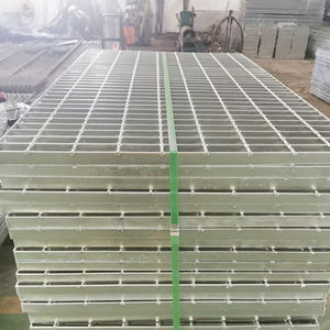 Moderno Durable Precio al por mayor de inmersión en caliente de acero galvanizado Fundición Trench Drain Pasarela Rejilla para la construcción de pisos estructurales - Product Image 3